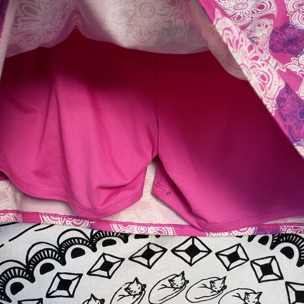 Tranquility By Colorado Clothing Pink Mandala‎ Skort
